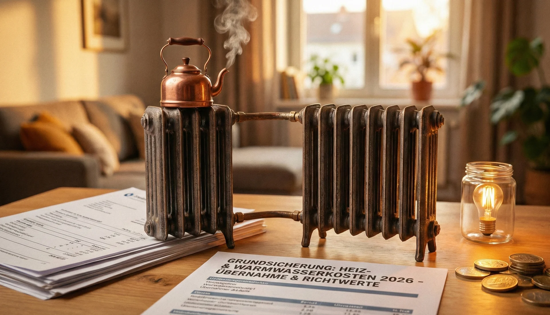 Heizkosten und Warmwasser bei Grundsicherung 2026: Was wird übernommen?