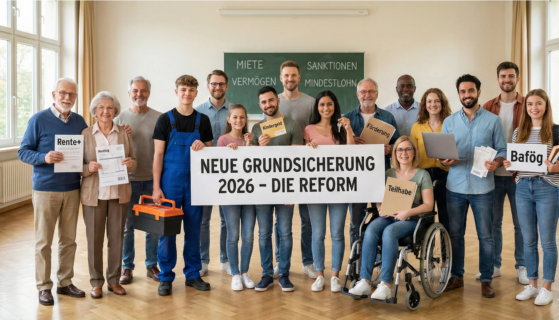 Bürgergeld wird Neue Grundsicherung 2026: Die komplette Reform erklärt